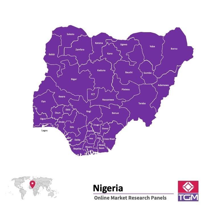 ONLINE-PANEL IN NIGERIA |  Marktforschung in Nigeria