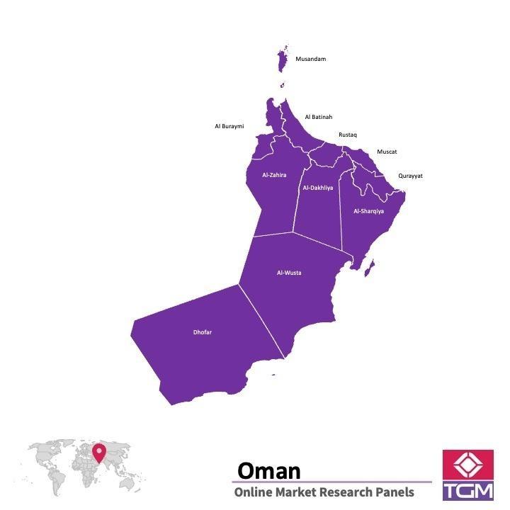 ONLINE-PANEL IM OMAN | Marktforschung im Oman