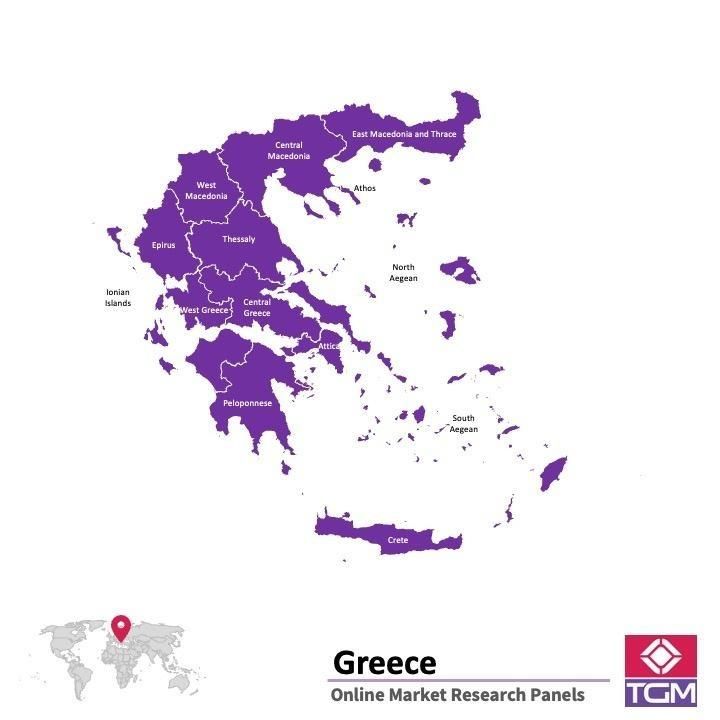 ONLINE-PANEL IN GRIECHENLAND |  Marktforschung in Griechenland