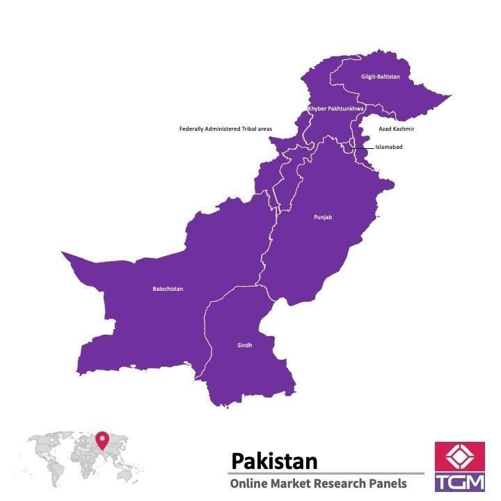 ONLINE-PANEL IN PAKISTAN |  Marktforschung in Pakistan
