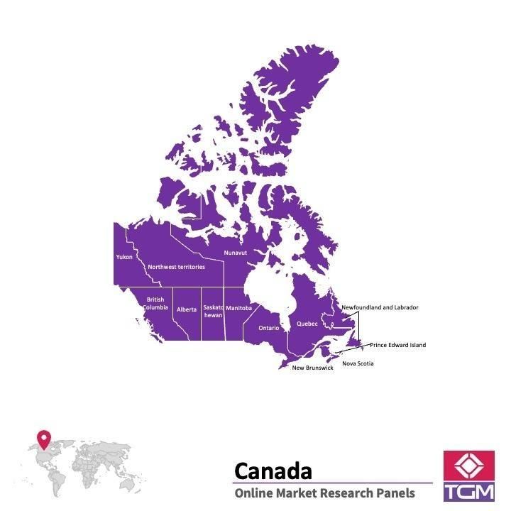ONLINE-PANEL IN KANADA |  Marktforschung in Kanada
