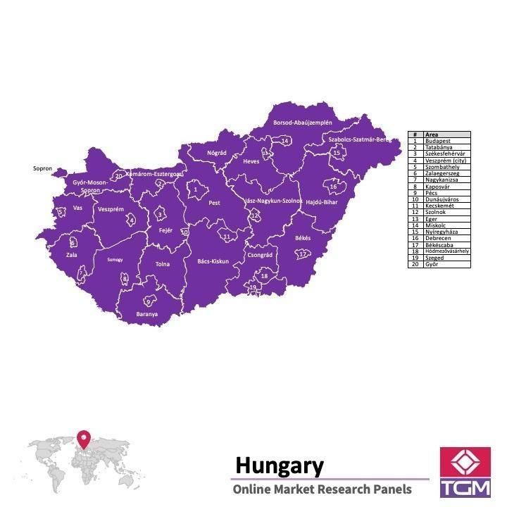 ONLINE-PANEL IN UNGARN |  Marktforschung in Ungarn