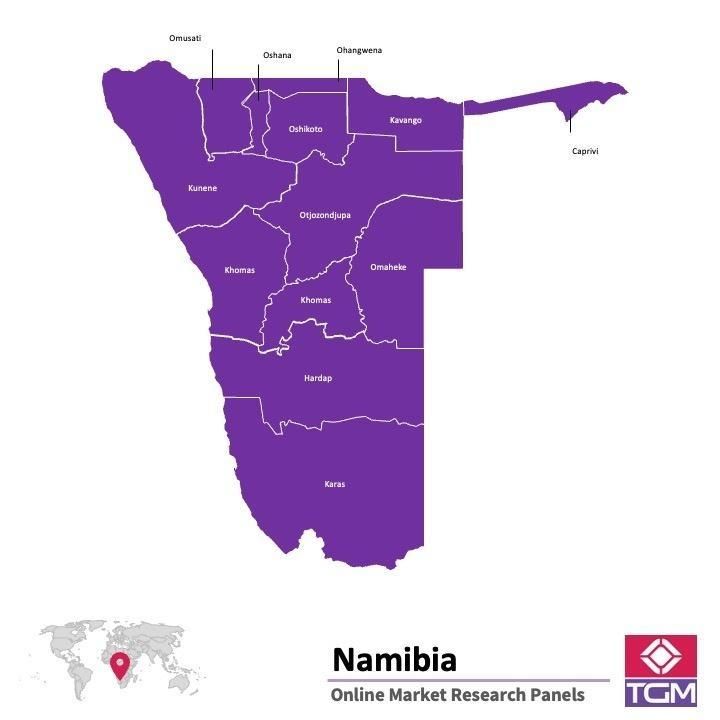 ONLINE-PANEL IN NAMIBIA |  Marktforschung in Namibia