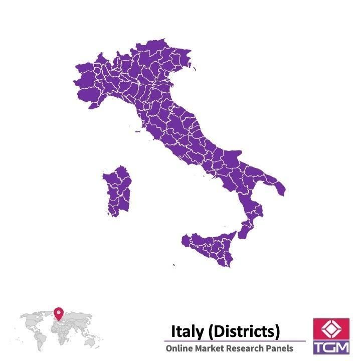 ONLINE-PANEL IN ITALIEN |  Marktforschung in Italien