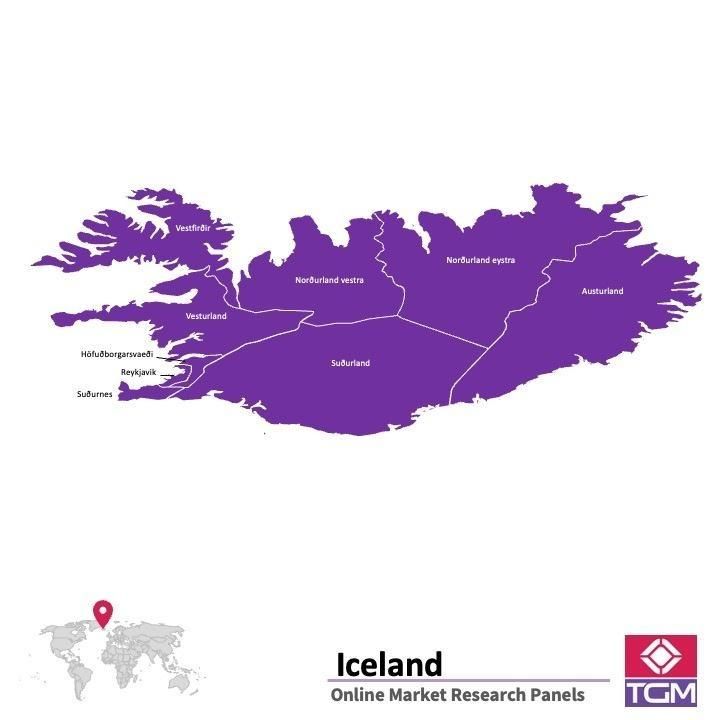 ONLINE-PANEL AUF ISLAND |  Marktforschung auf Island