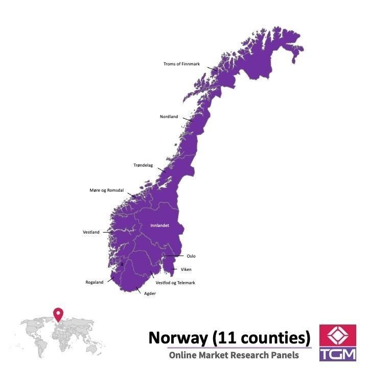 ONLINE-PANEL IN NORWEGEN |  Marktforschung in Norwegen