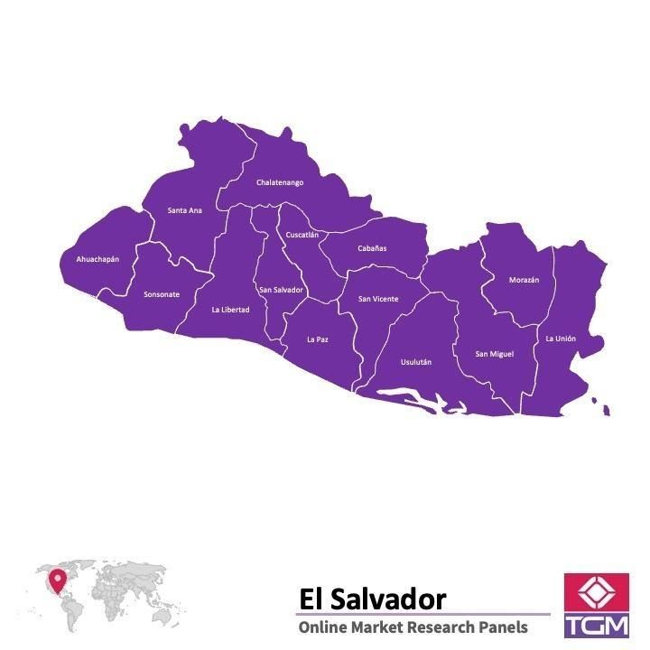 ONLINE-PANEL IN EL SALVADOR |  Marktforschung in El Salvador