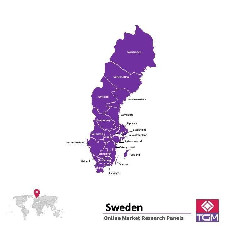 ONLINE-PANEL IN SCHWEDEN |  Marktforschung in Schweden