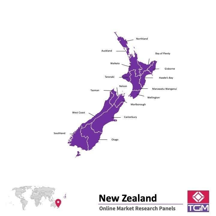 ONLINE-PANEL IN NEUSEELAND |  Marktforschung in Neuseeland
