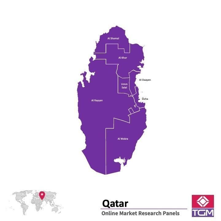 ONLINE-PANEL IN KATAR |  Marktforschung in Katar