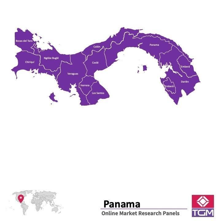 ONLINE-PANEL IN PANAMA |  Marktforschung in Panama