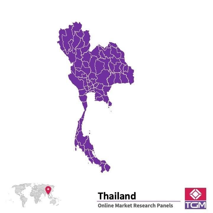 ONLINE-PANEL IN THAILAND |  Marktforschung in Thailand